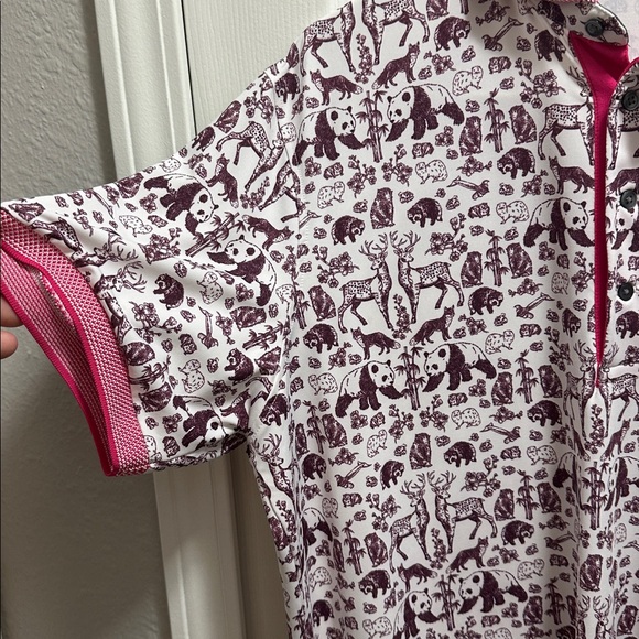 Greyson Polo large “Curiosities” animal print polo - Picture 2 of 5
